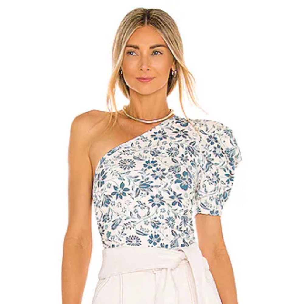 Floral one sleeve